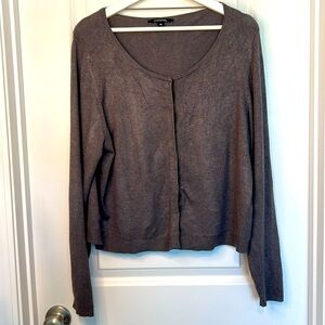 Cardigan Size 16 taupe